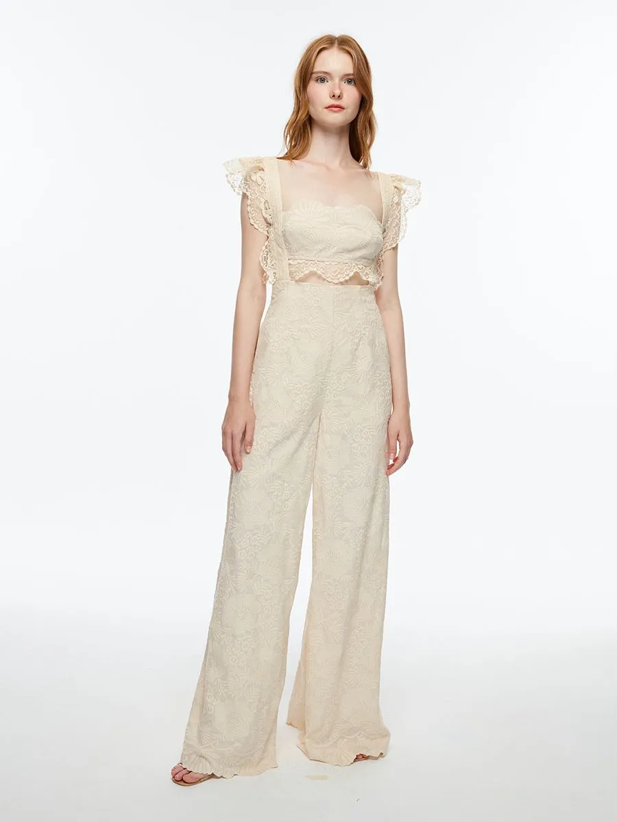 JANESUDA (AW23) Cream Jumpsuit