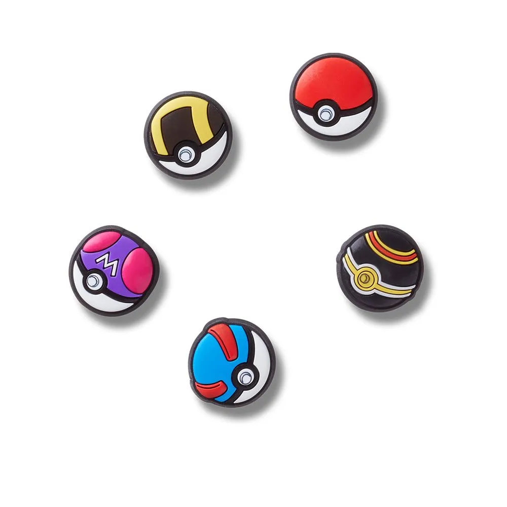 CROCS Jibbitz Shoes Charm Poke Ball 5-Pack Multi color - CR024AC841EKTH