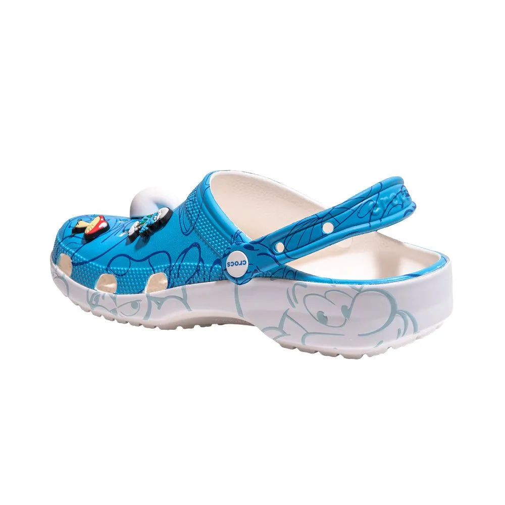 CROCS Unisex Casual Shoes Smurfs Classic Clog Blue - CR024SH848EKTH