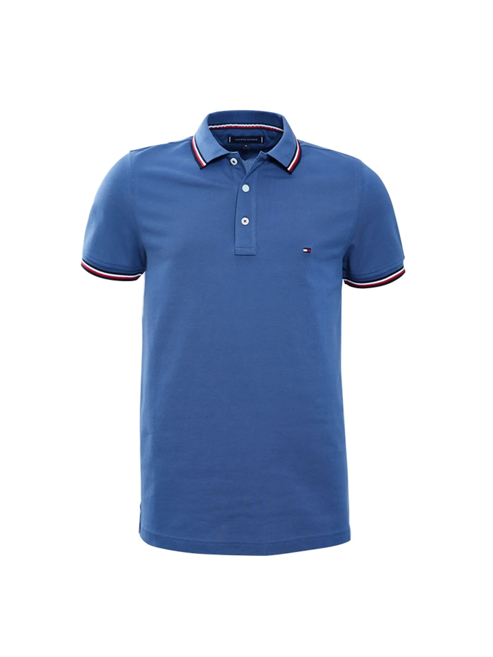 TOMMY HILFIGER Men POLO BLUE