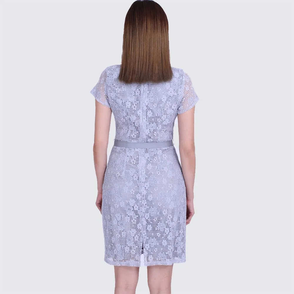 AMILA Blue Dress AM-D996 IGPU22-3