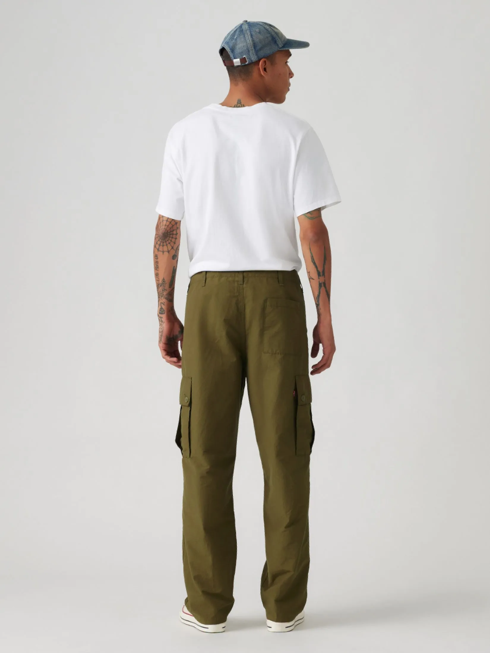 LEVI'S Men's Parachute Cargos Green