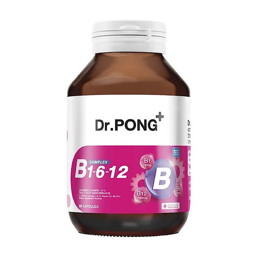 Dr.PONG B Complex 1-6-12 60 Capsules