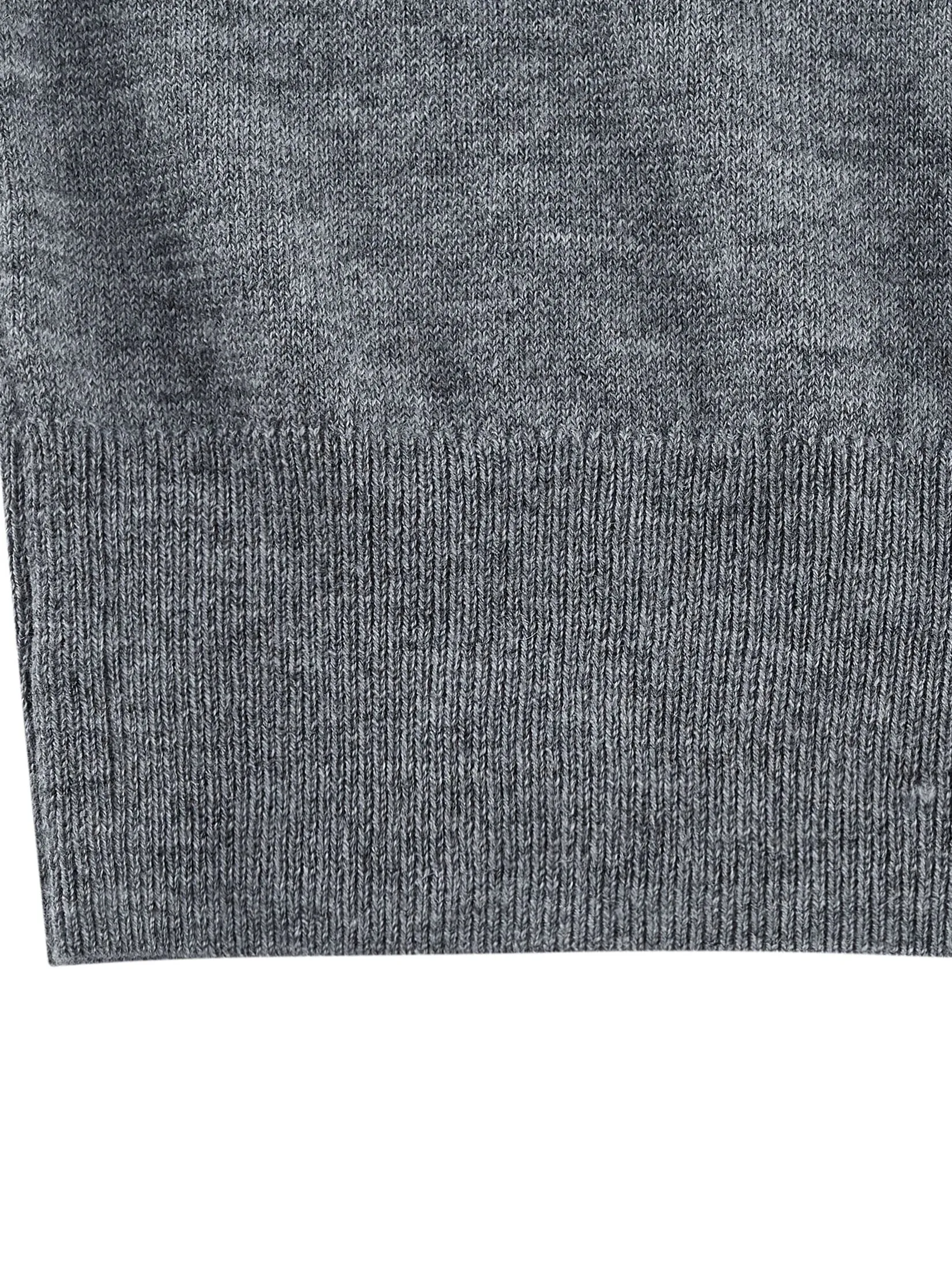 G2000 Women Clothing Essential Crew Neck Sweater Top Regular Fit - Dark Grey