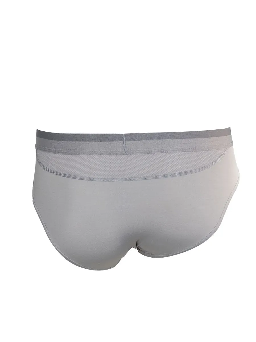 ELLE HOMME UNDERWEAR MEN BRIEFS NEW COLLAGEN INNOVATION KUB8001GY  GREY