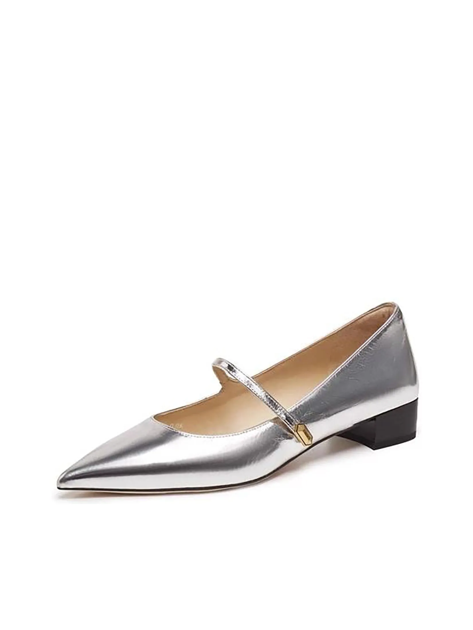 STACCATO Women Mary Jane Flats Pointed Toe