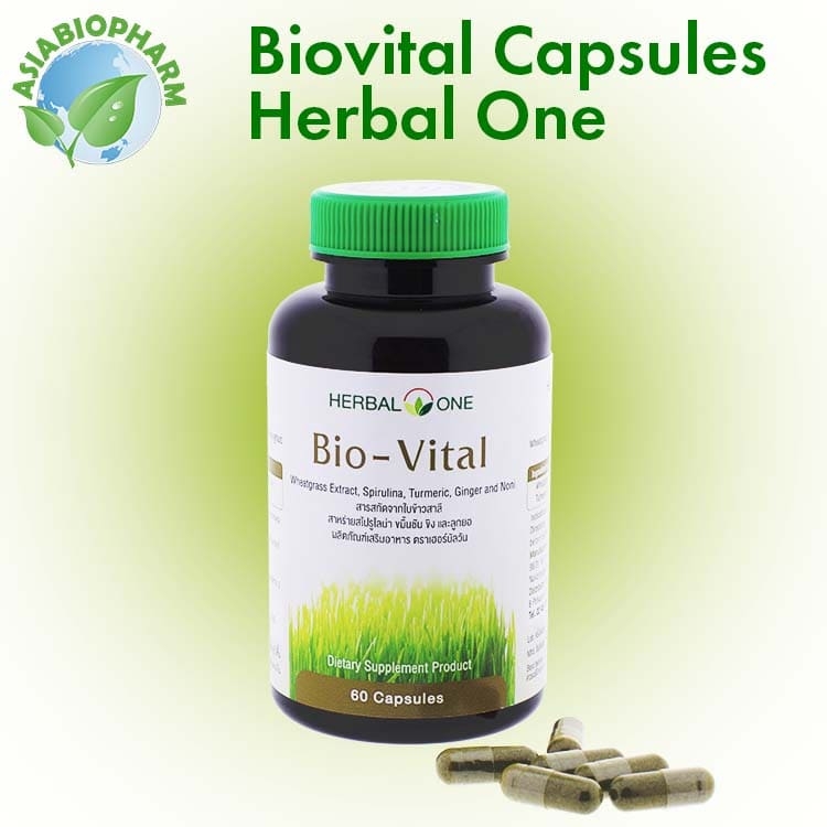 Комплекс Био Витал BioVital Herbal One 60 капсул