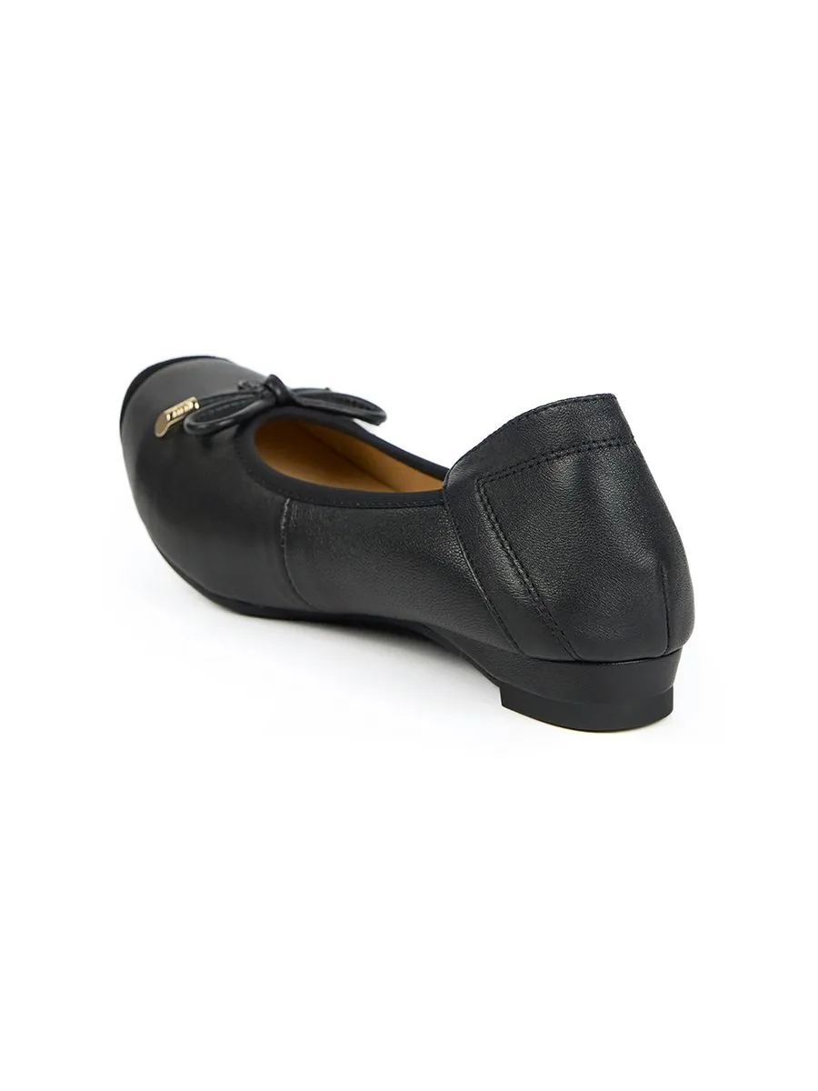 SHU WOWEN  SOFY SOFA 0.5" CAP-TOES & TINY SIGNET - BLACK