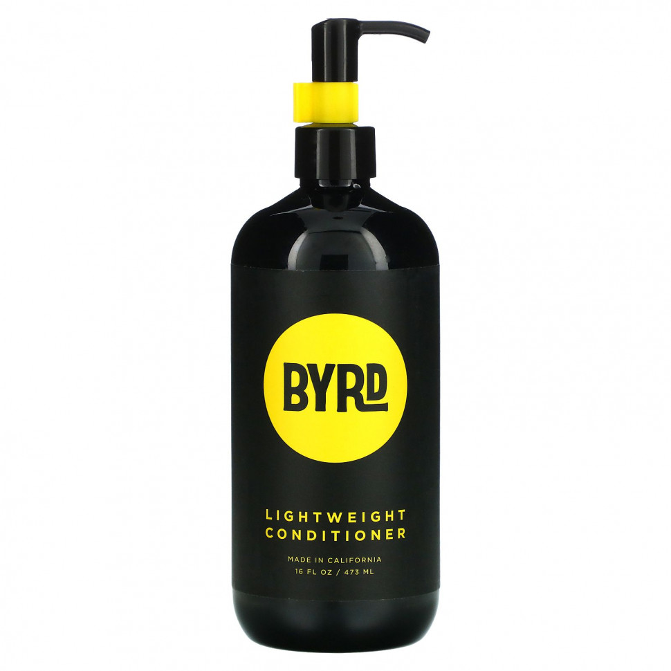 Byrd Hairdo Products, Легкий кондиционер, для всех типов волос, с соленым кокосом, 473 мл (16 жидк. Унций)