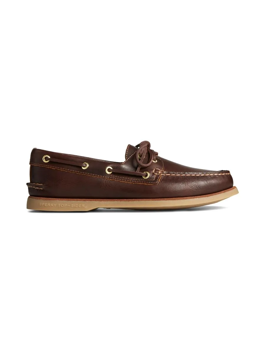 SPERRY MEN BROWN GOLD A/O 2-EYE ORLEANS