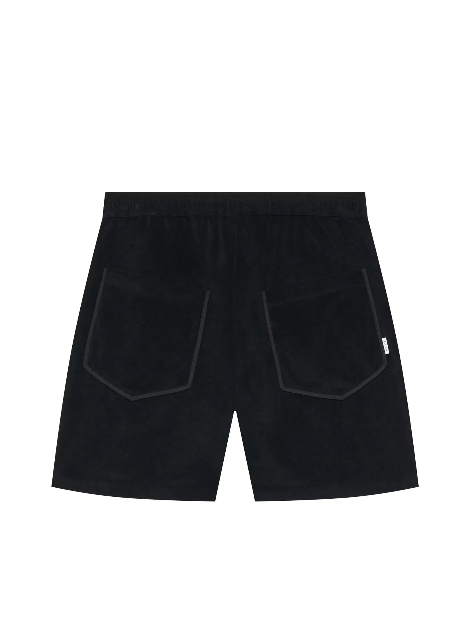 MOO [MOO 7/25] Terry Cloth Shorts Black