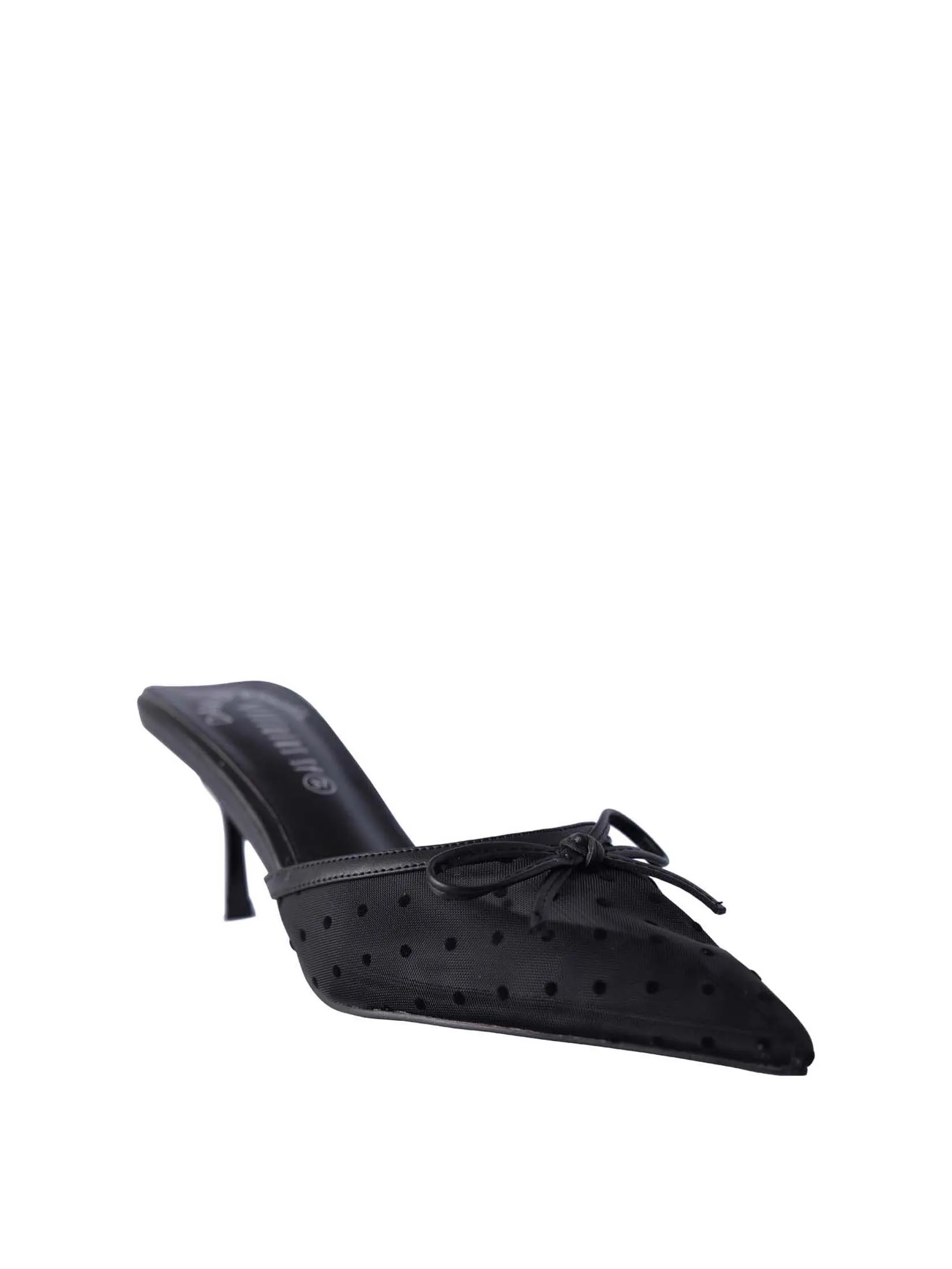 VILLAINS SF MILLY Women's Mule Heels BLACK