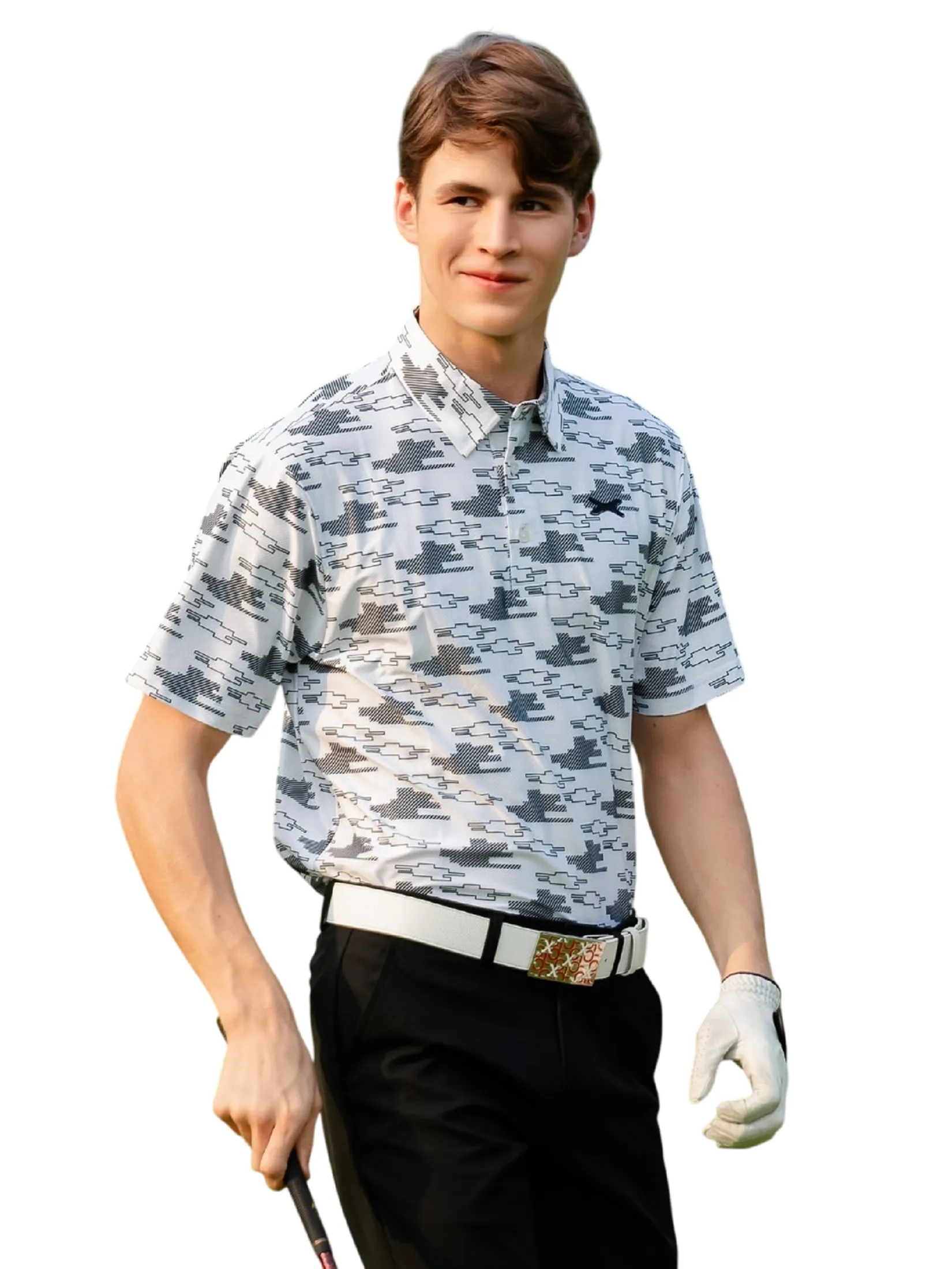 XOLO White MEN CLOUD POLO (040123)