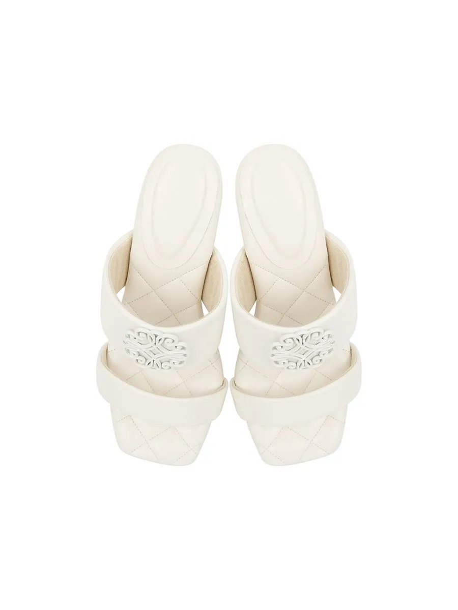 SHU WOMEN  PALETTE SOFT 2" INFINITE HEART ONTONE - WHITE