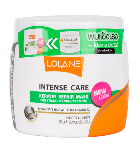 Кератиновая маска для выпрямления волос Lolane 200 мл