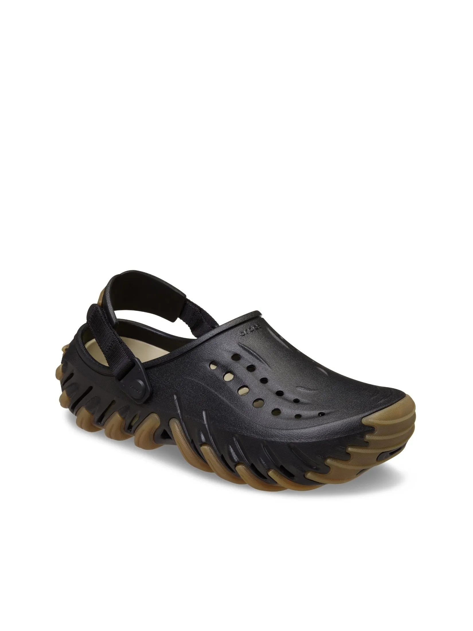 CROCS UNISEX ECHO GUM RO CLOG - BLACK