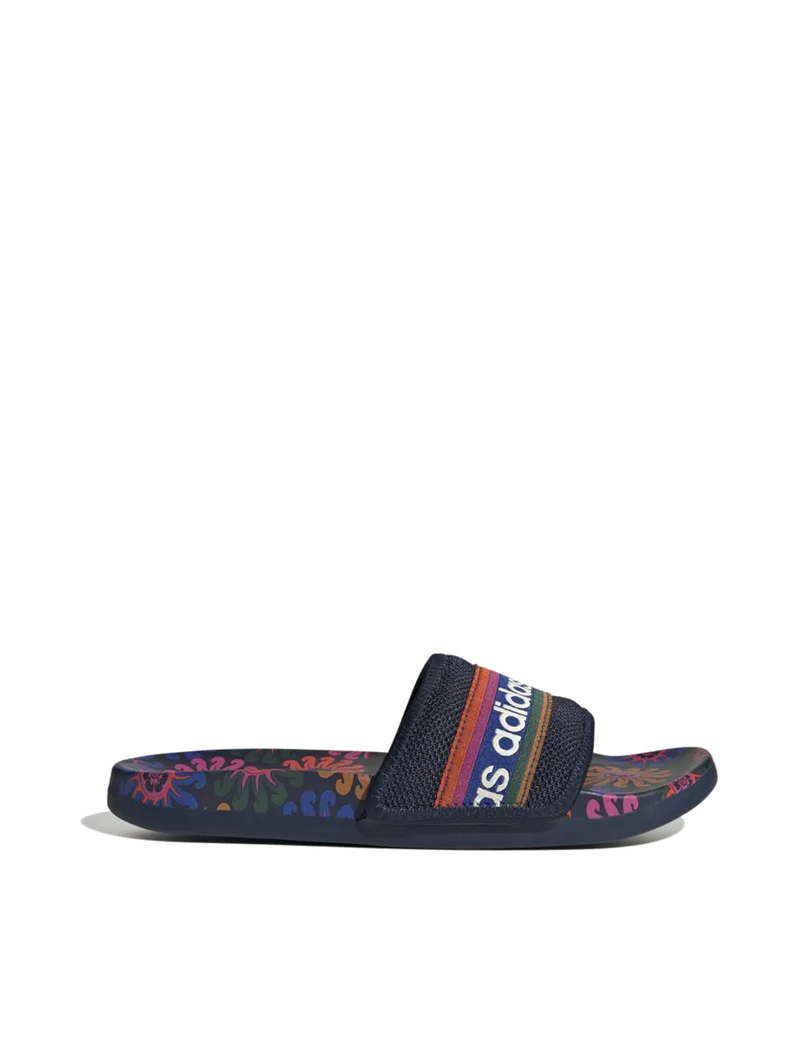 ADIDAS Women Slides Adilette Comfort Night Indigo / Ftwr White / Night Indigo