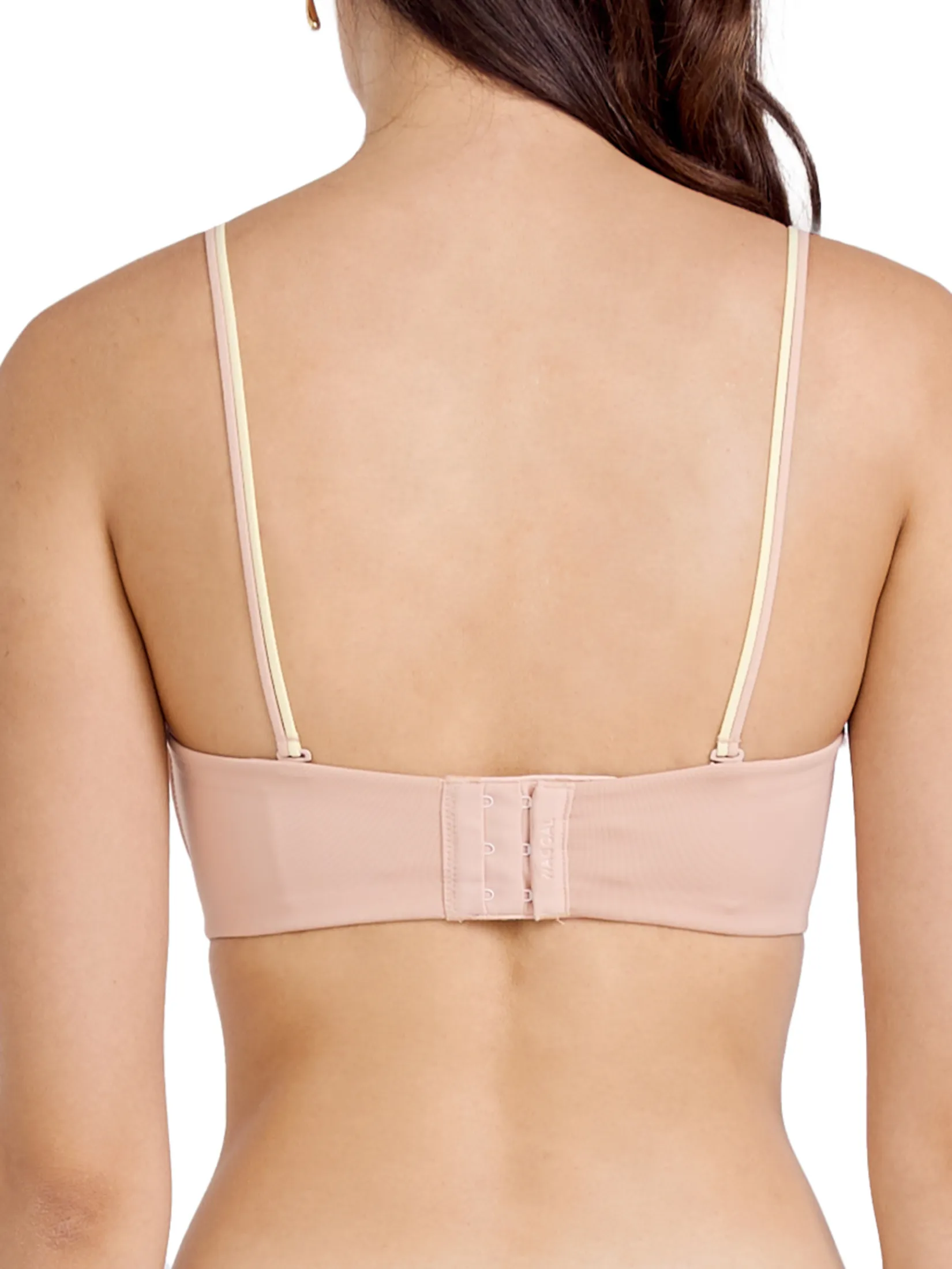 WACOAL Women Mood Buddy Bra Strapless Smart Size Beige