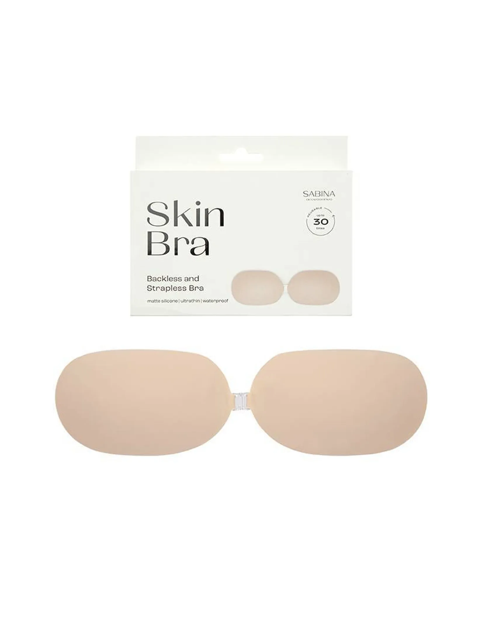 SABINA Skin Bra Woman - Sand Size - L