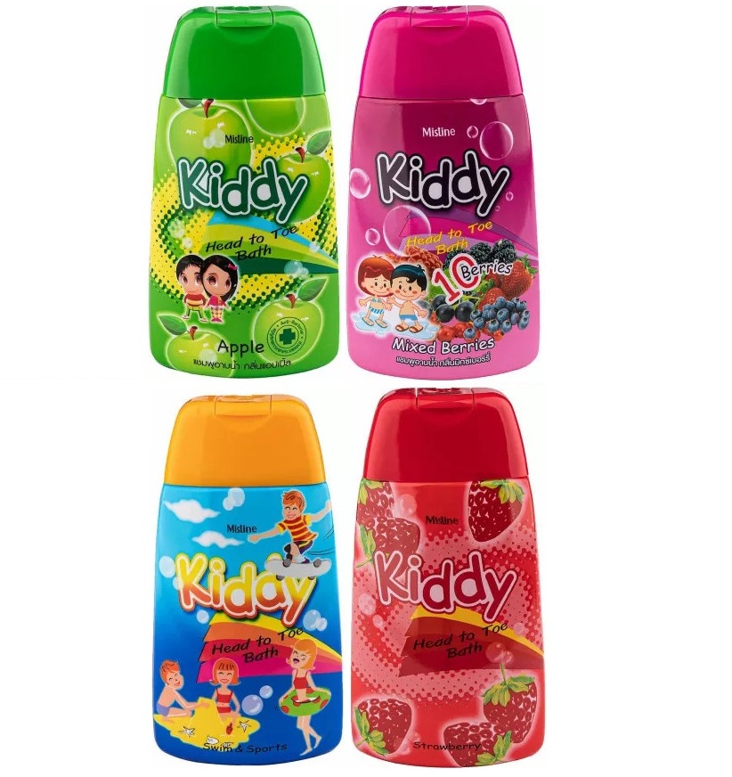 Детский шампунь - гель для душа Kiddy Mistine 400 мл 4 аромата