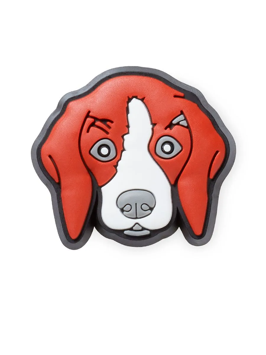 CROCS BROWN CROCS Jibbitz Beagle Dog Shoes Charm