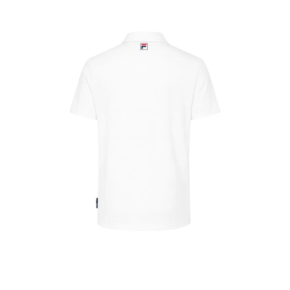 FILA Men Training Polo Shirt Iconic White - FI039AP033ENTH