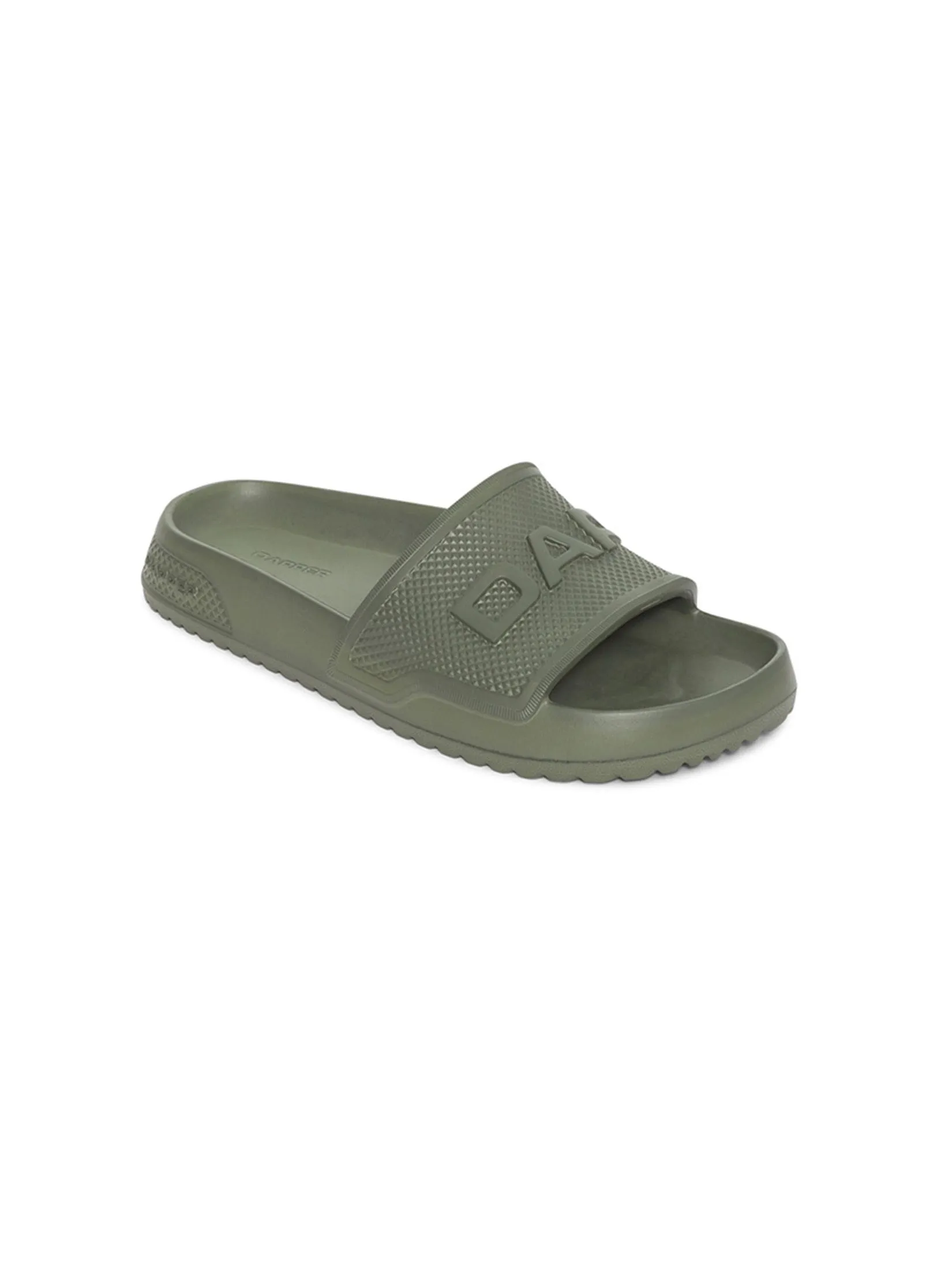 DAPPER DAPPER Iconic Comfort Pool Slide Sandals Olive Green