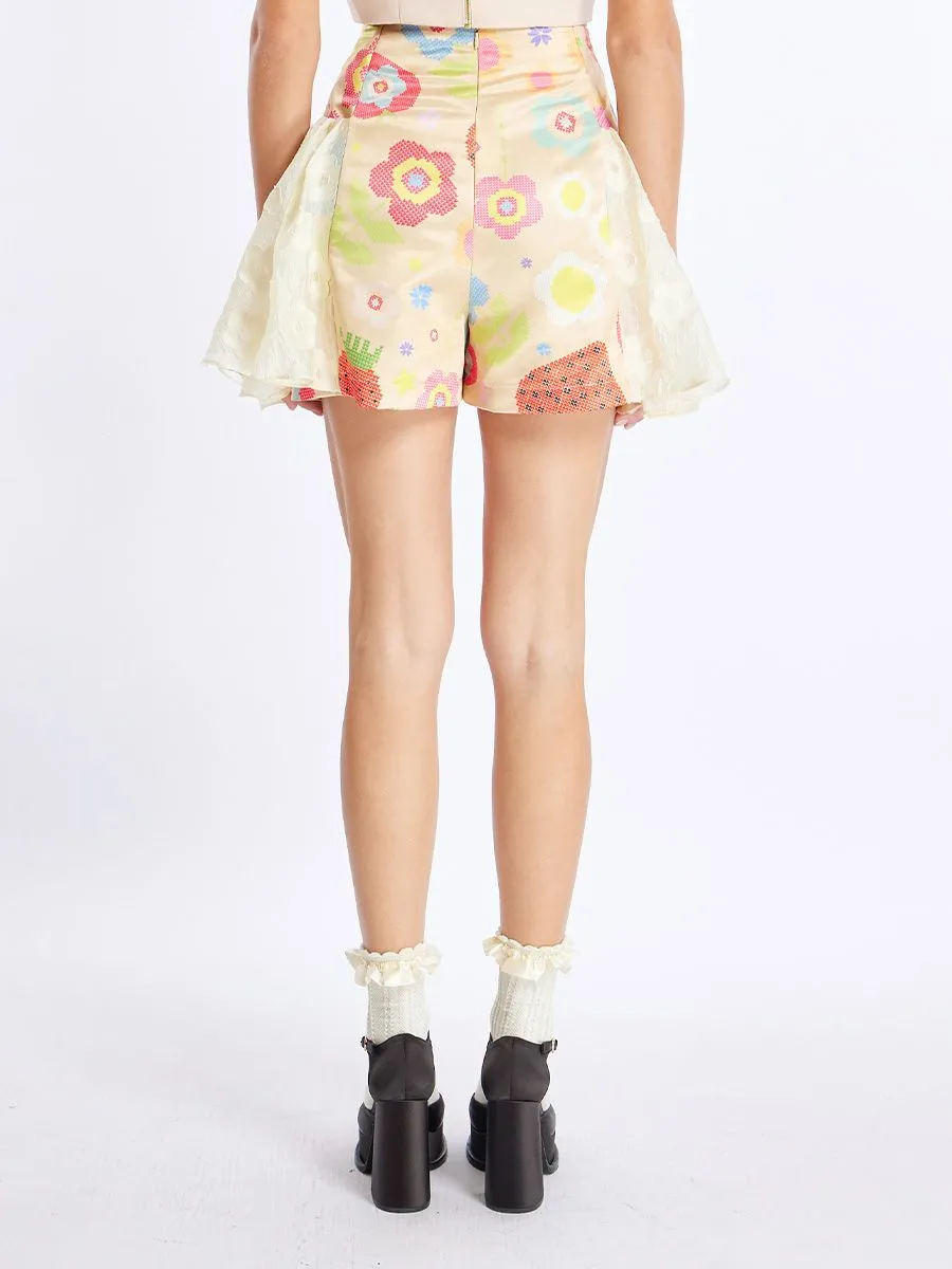 ICONIC WOMAN CREAM PRAIRIE SHORTS