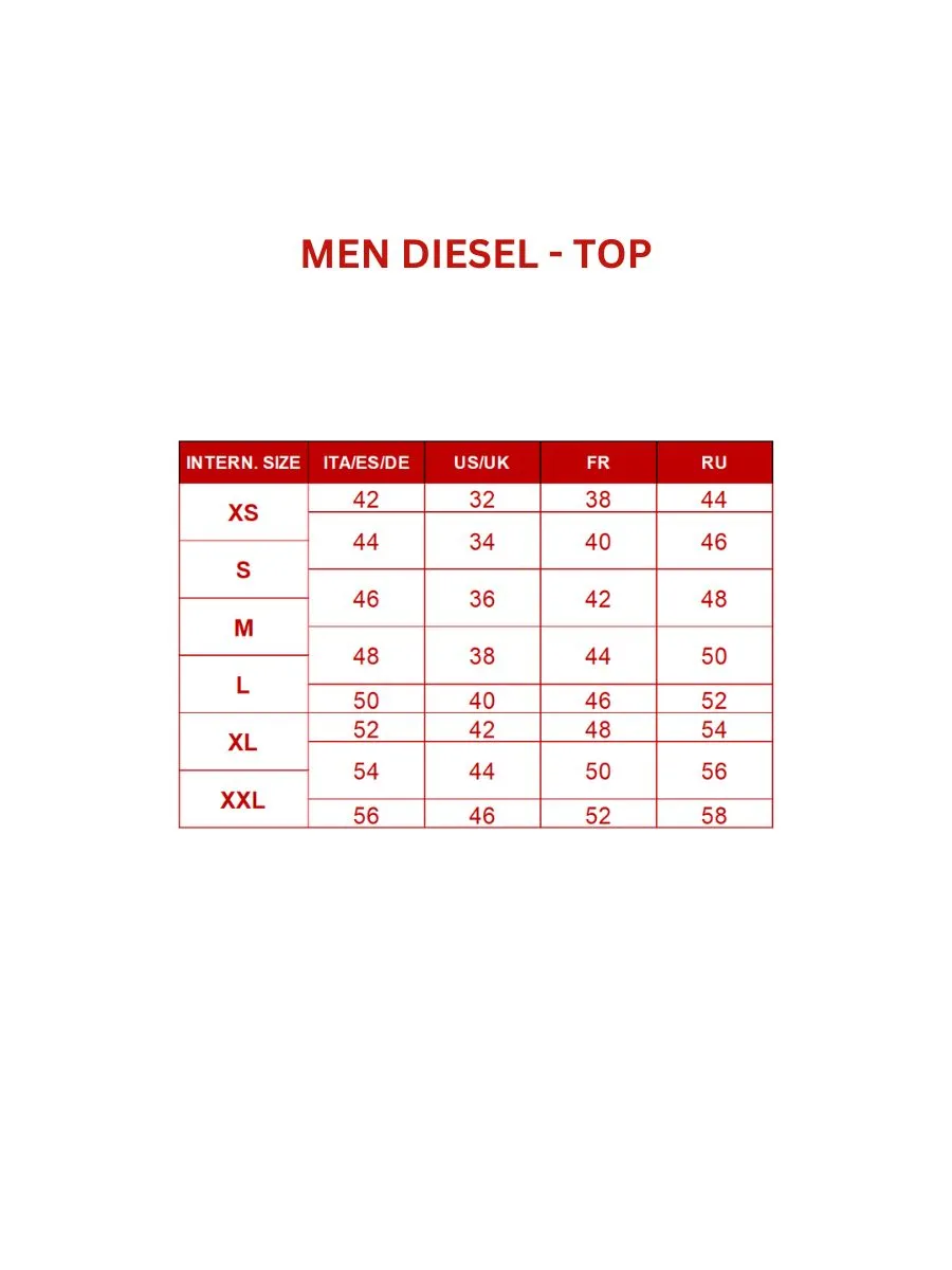 DIESEL T-Shirt Men T-ADJUST-MAREY T-SHIRT Black