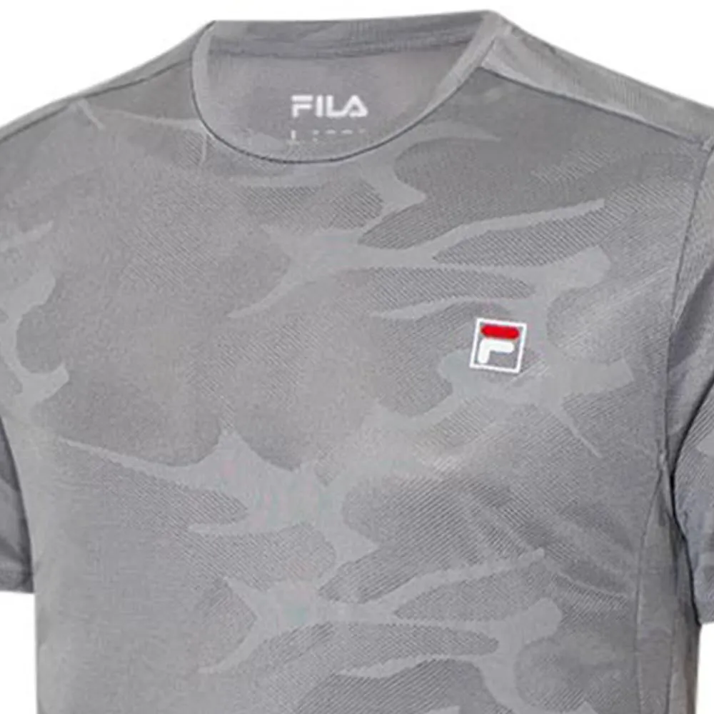 FILA Men Training T-Shirt Active Grey - FI039AP059EITH