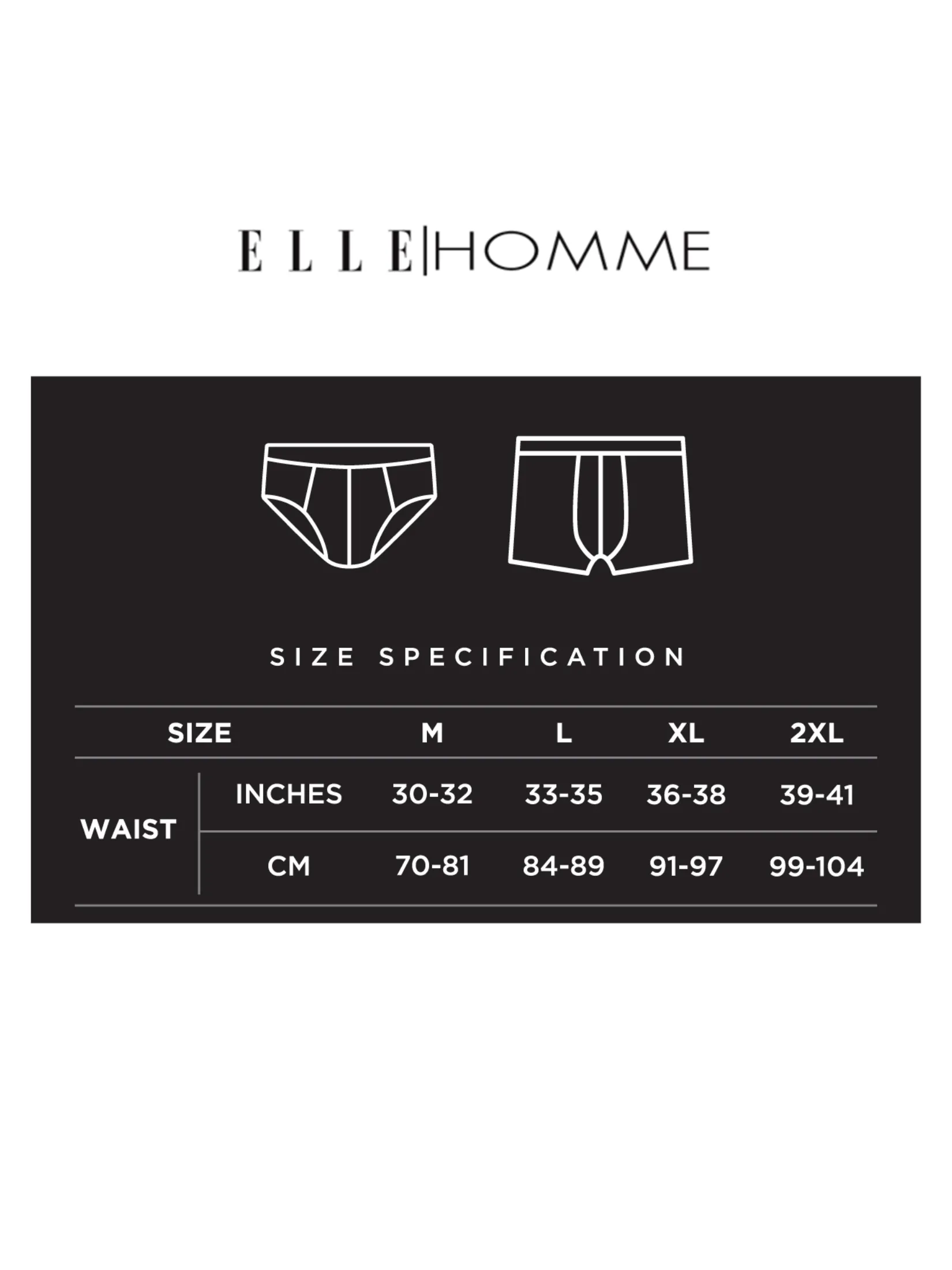 ELLE HOMME Men's underwear BRIEF style 100% COTTON KUF9999 ( 1 Pack/ 3 Pcs. ) - Grey