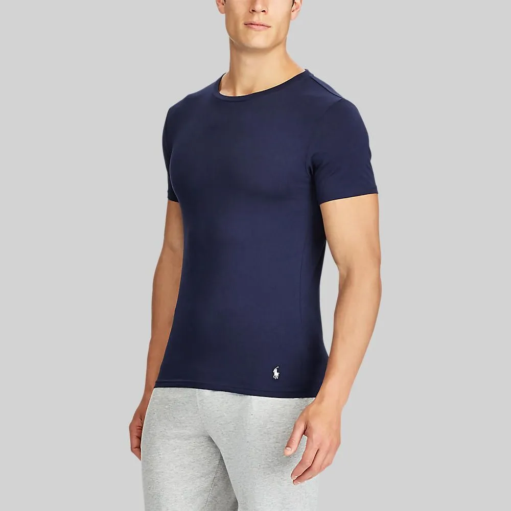 POLO RALPH LAUREN Underwear TEE-Slim Crewneck 2-Pack MAPOUND0F920039 410 NAVY-410