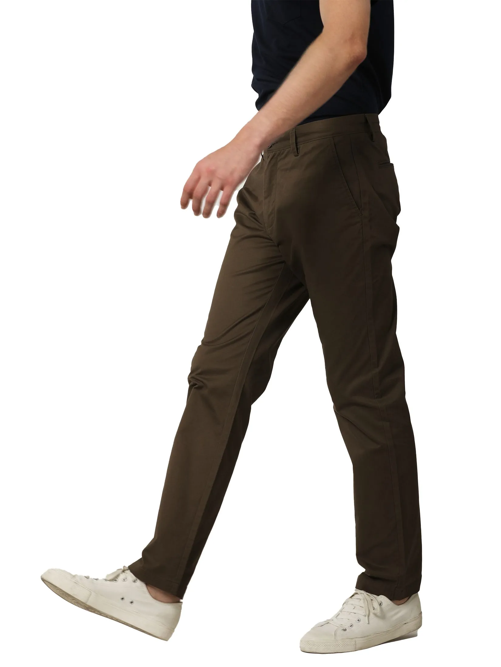 JOHN HENRY Men's Pants (Regular Fit) MERRIMENT Brown