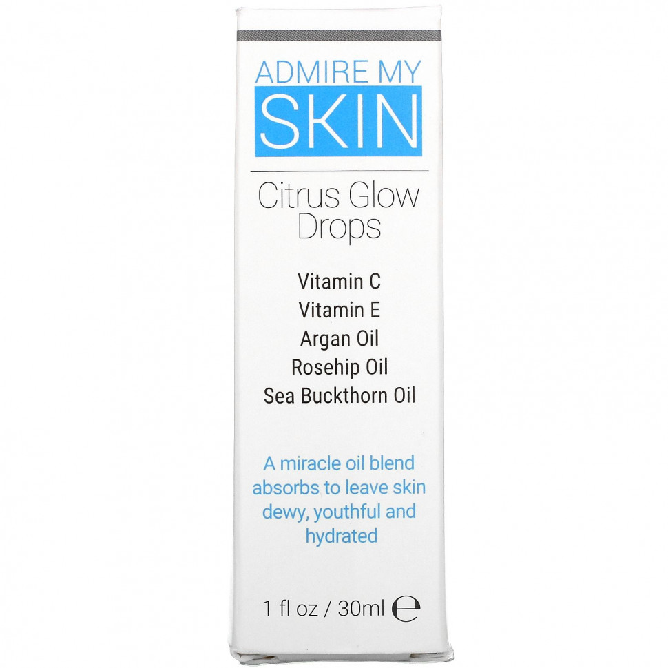 Admire My Skin, Citrus Glow Drops, 30 мл (1 жидк. Унция)