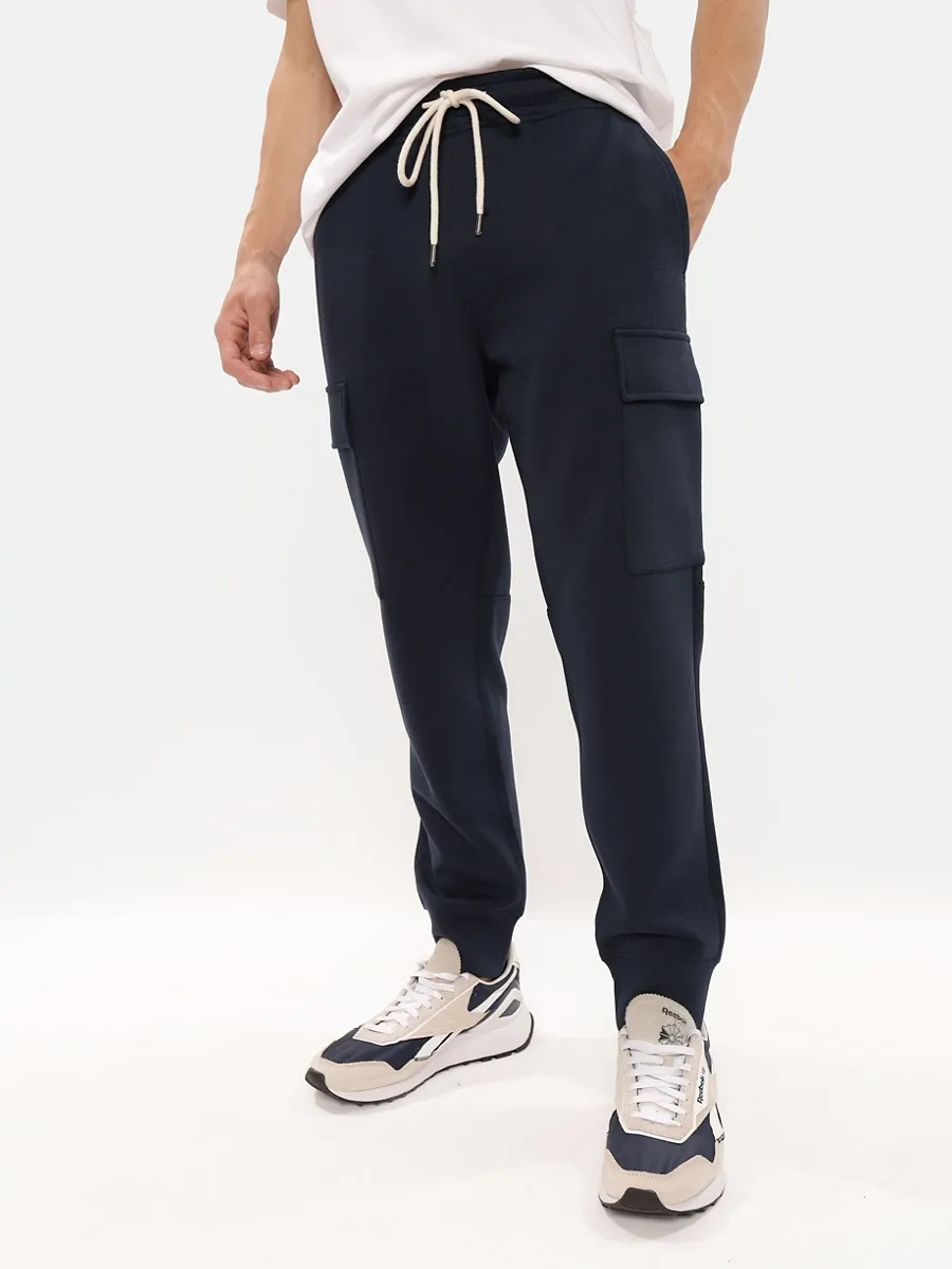 AMERICAN EAGLE MEN  MANCHEGO SOLID CARGO JOGGER 410 NAVY