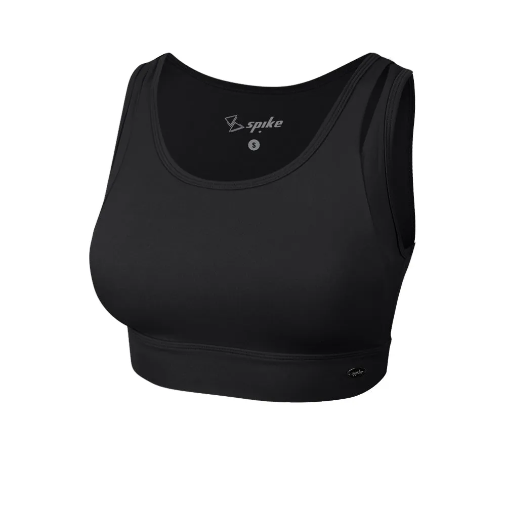 SPIKE SP25TRSBW22 Women Training Sports Bra Black - SP696AP392ENTH