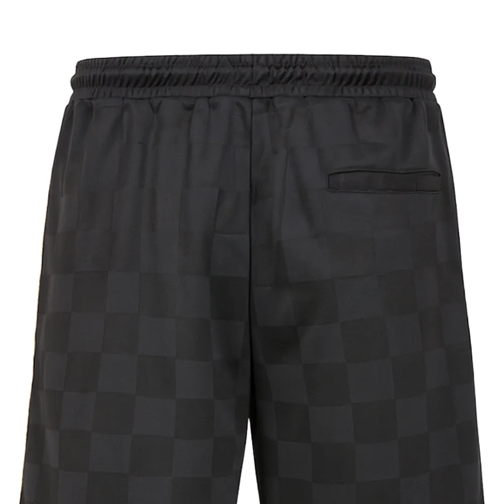 UMBRO Checkered Men Football Shorts Black - UM126AP285EOTH
