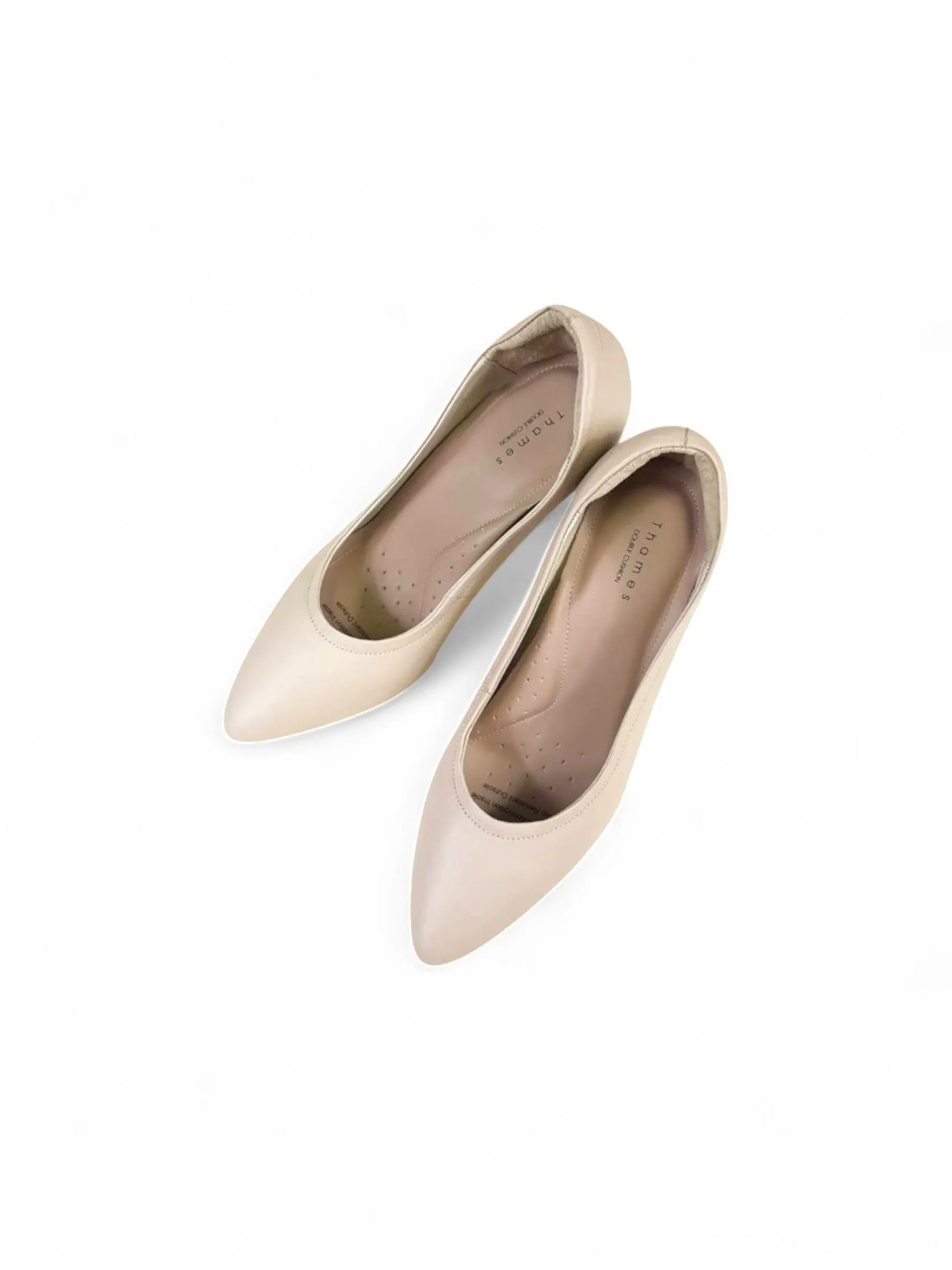 THAMES Women High Heels Height 3 inch Cream