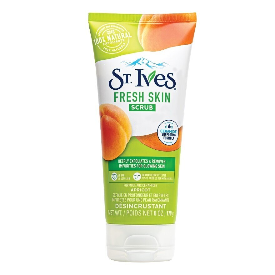 St.Ives Scrub Fresh Skin Apricot 170 G.<BR>
