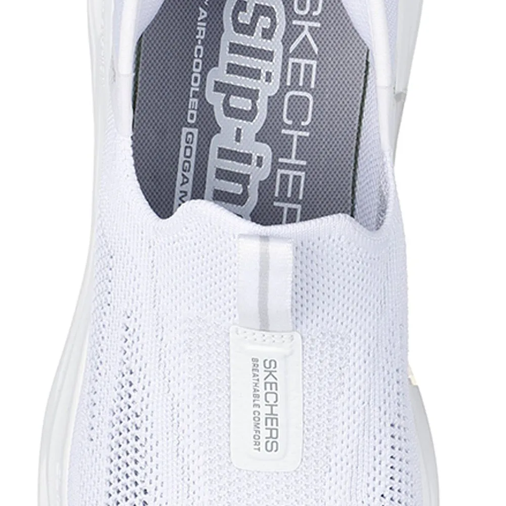 SKECHERS Men Running Shoes Slip-ins®: Max Cushioning® Glide-Step® - Euclid White - SK108SH659EMTH