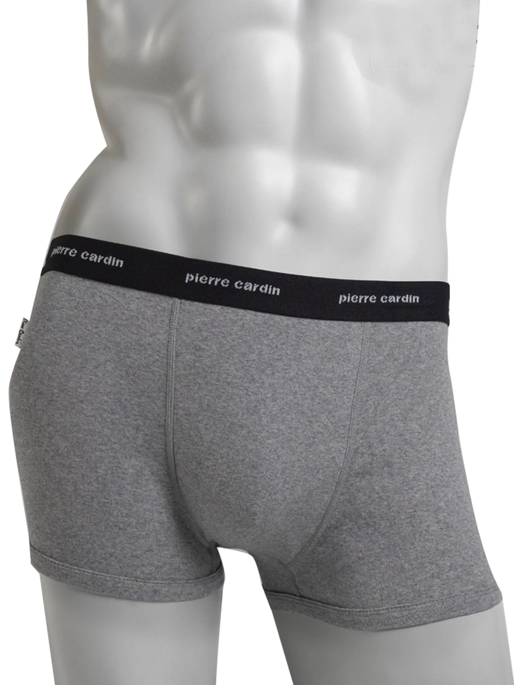 PIERRE CARDIN Men Underwear Boxer Cotton Embroidered Logo Band