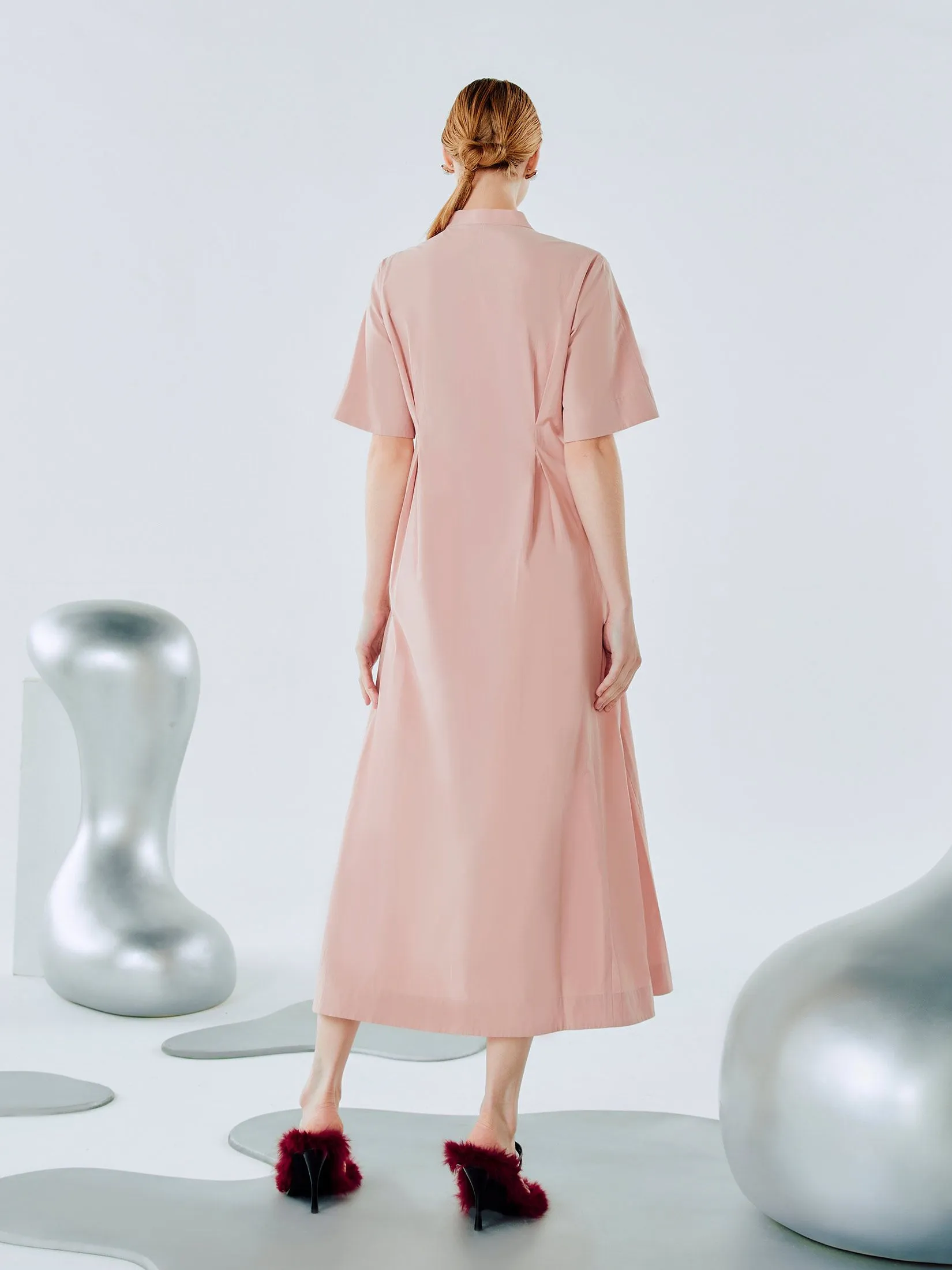 SHAKA Woman Dress Shirt Pink