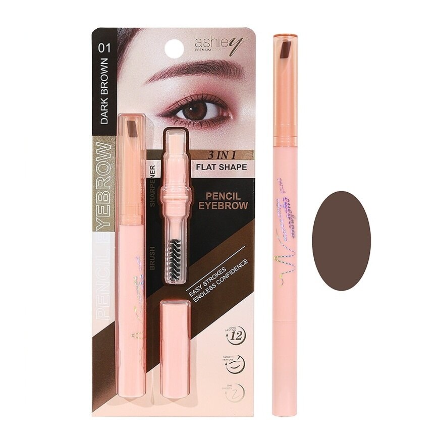 Ashley Pencil Eyebrow 0.4g 01