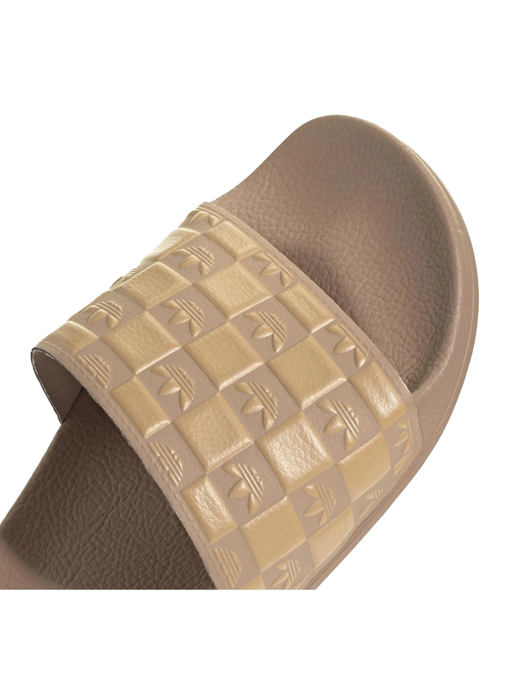 ADIDAS Men Slides Adilette JR3622 Beige / Cardboard / Golden Beige