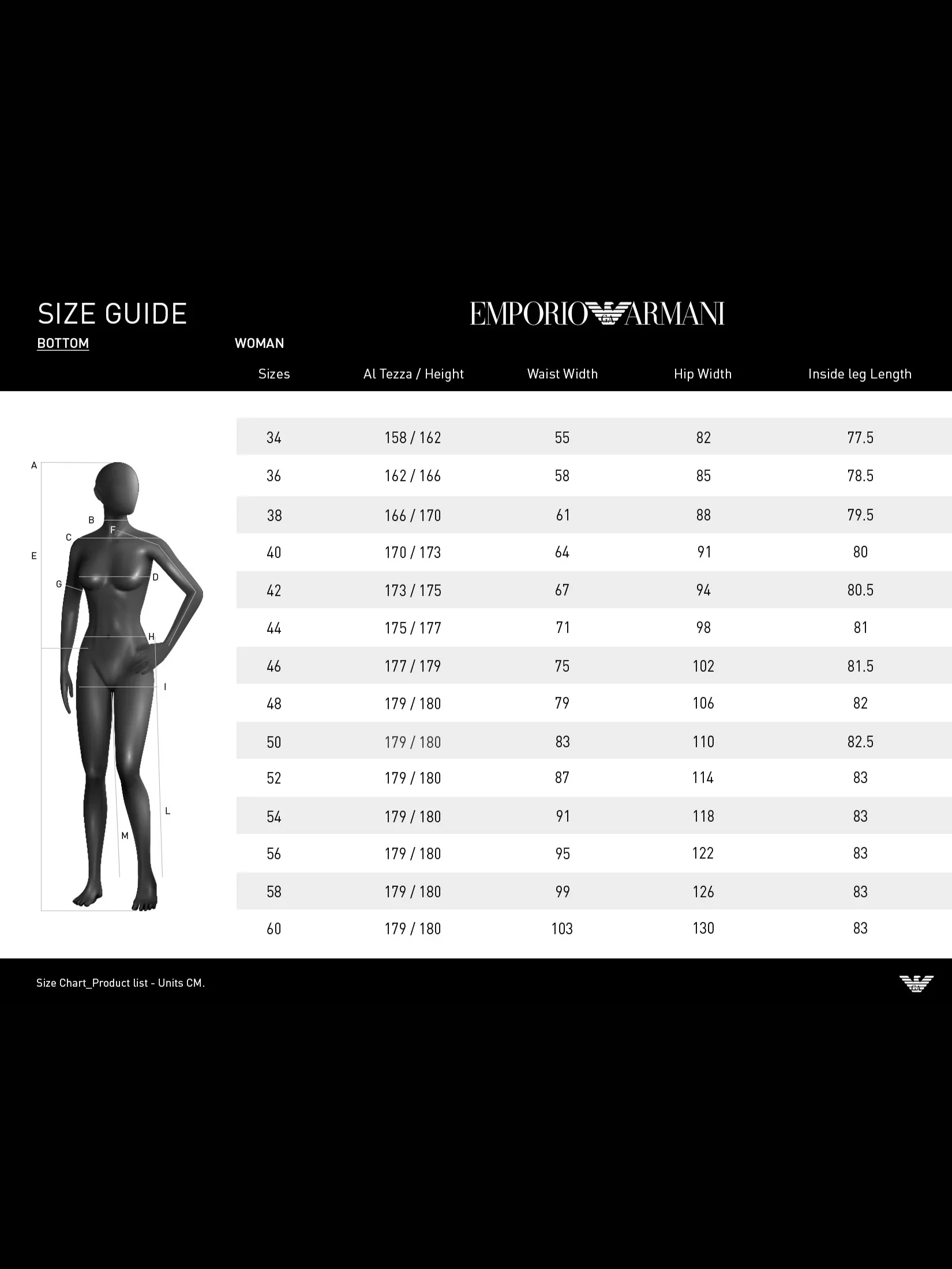 EMPORIO ARMANI Trousers Women EW001134-AF13314-UB139 Blue