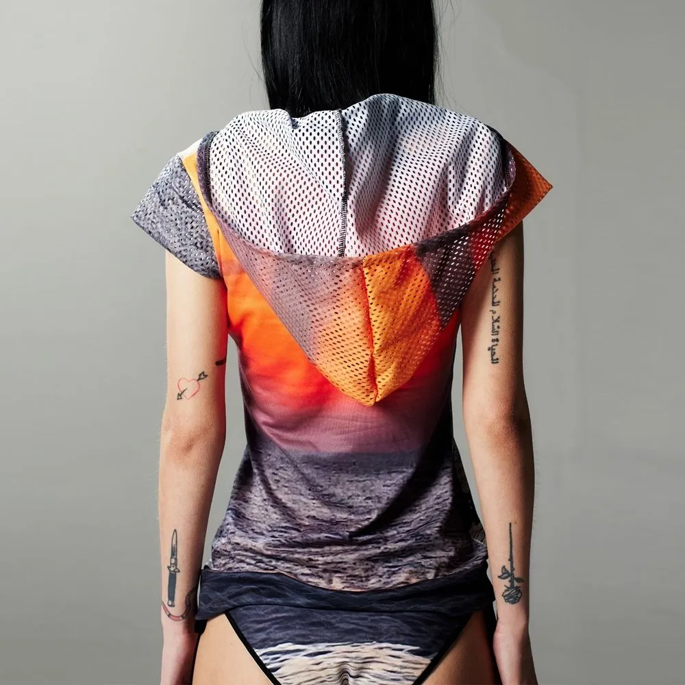 BLACKDOG BKK Multicolor Sun Jogging hoodie with panties