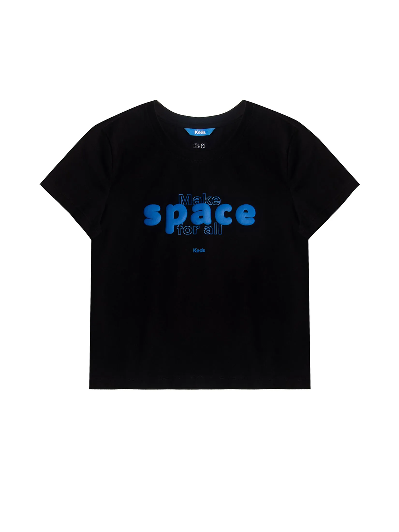 KEDS Women Make Space For All Slim Fit T-Shirt Black