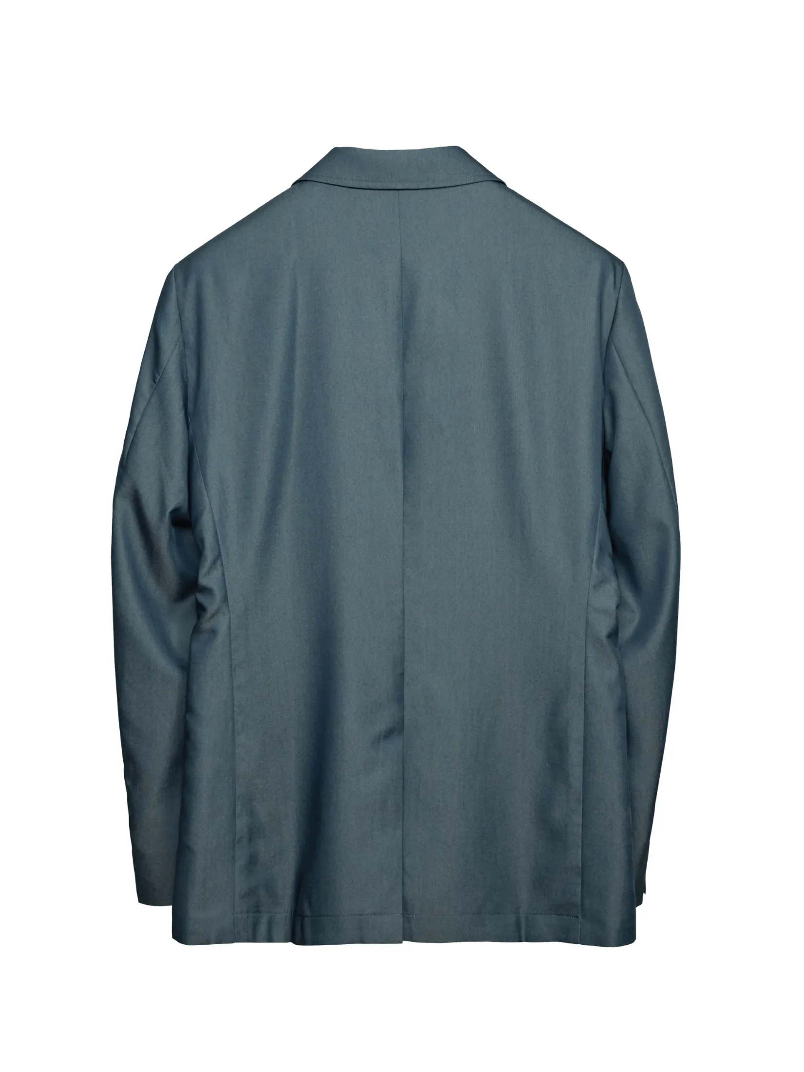 TAKEO KIKUCHI MEN GREY CS FINE SATIN STRETCH JACKET