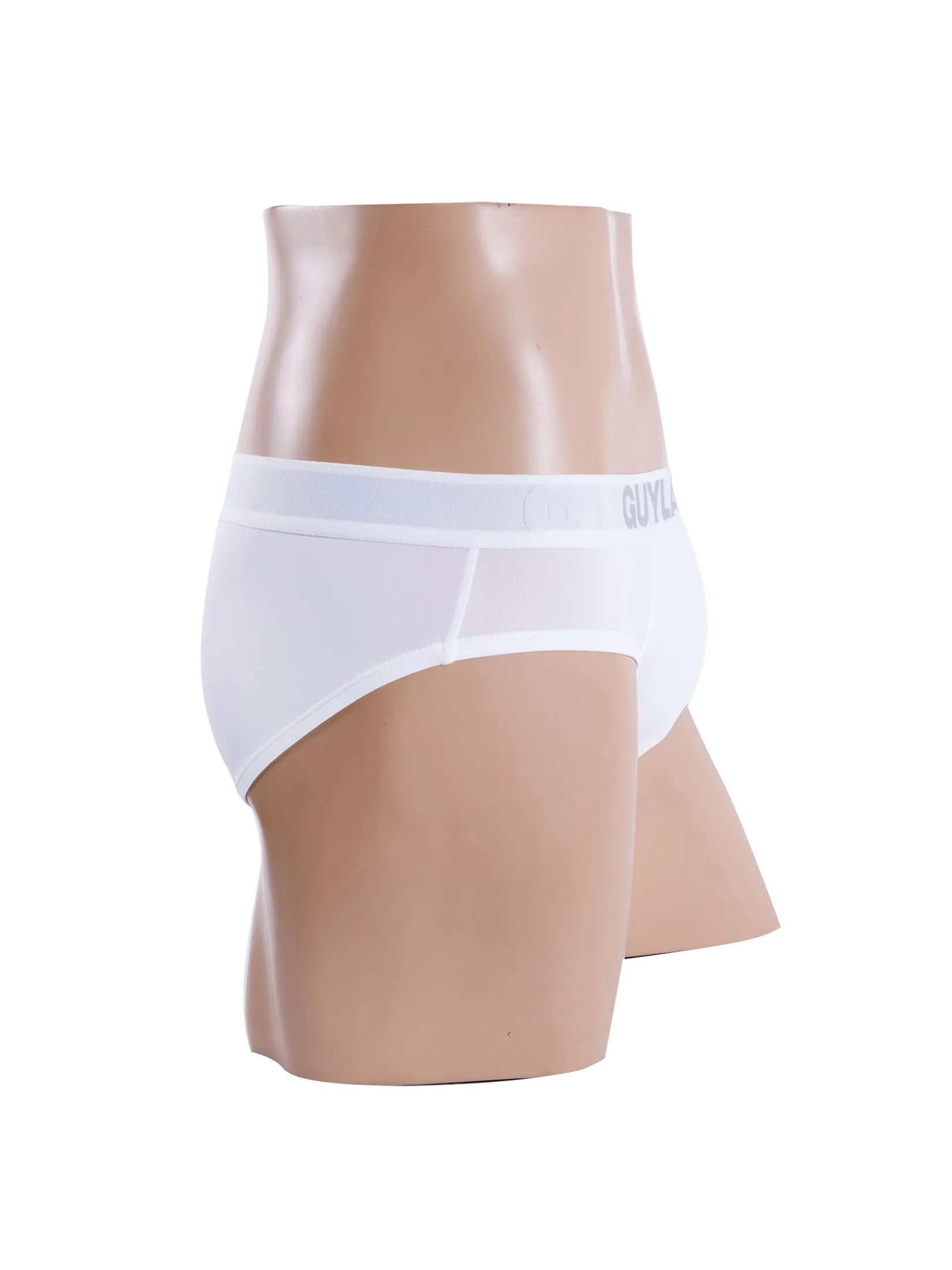 GUY LAROCHE INNERWEAR Men’s Underwear Cool Active – 1-Pack, White (JUS5949S5WH)