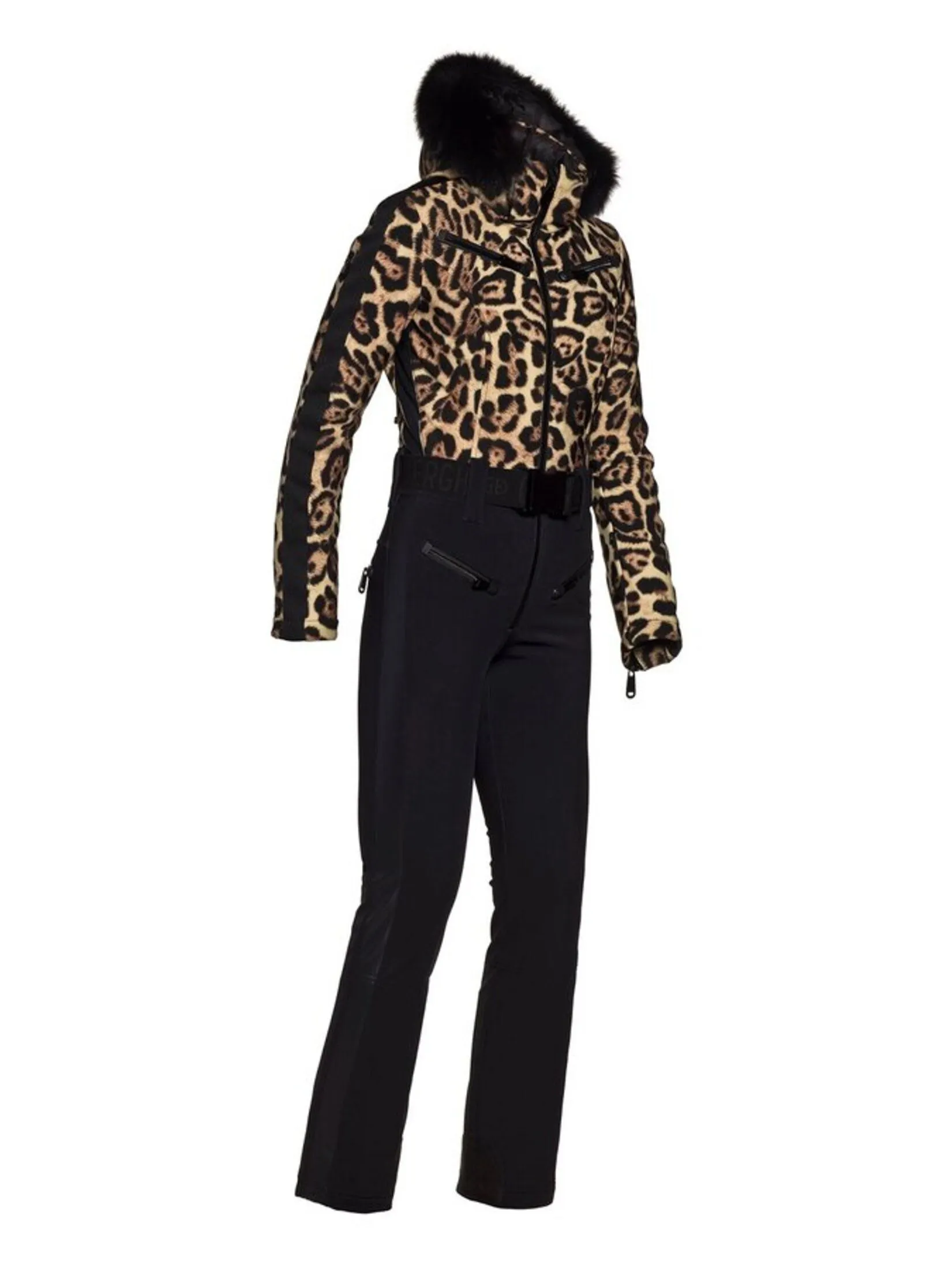 GOLDBERGH Lynx Jumpsuit Faux Fur In Jaguar